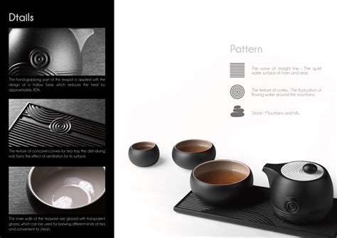 The Swirl Zen Garden Tea Set