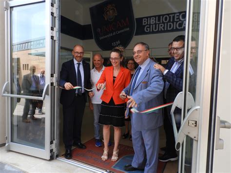 Camerino Universit Inaugurata La Sede Della Biblioteca Giuridica