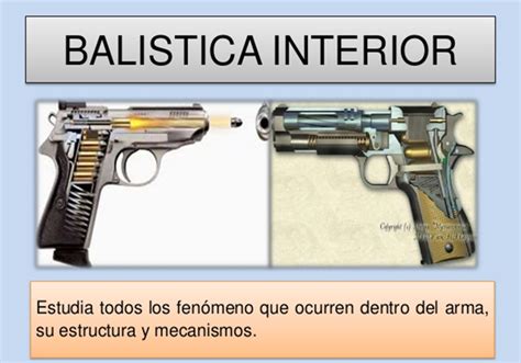 Clasificaci N De La Bal Stica Forense