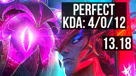 VEL KOZ Vs YONE MID 4 0 12 3 3M Mastery 1700 Games KR Diamond