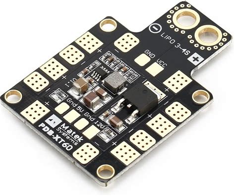 Placa De Drone Matek System Pdb Xt Evan Robotics