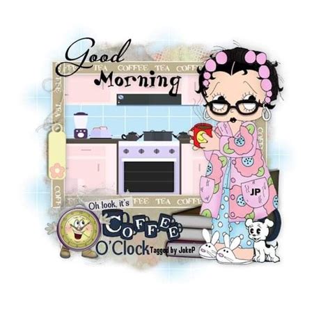 Black Betty Boop Betty Boop Art Morning Coffe Betty Boop Quotes