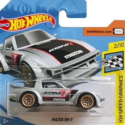 Hot Wheels Speed Graphics Mazda RX 7 Universo Hot Wheels