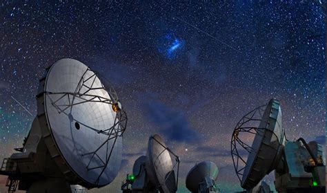 ALMA Observatory, Chile, Space, Starry Night, Atacama Desert ...