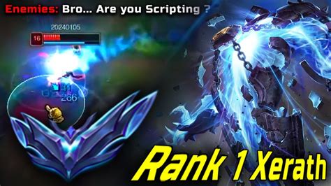 When Rank 1 Xerath Visit KR Diamond 1 Engsub YouTube