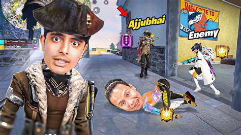 Ajjubhai Help Me To Get Booyah In Free Fire Op Duo Vs Squad Gameplay