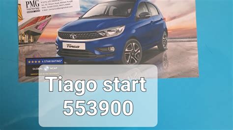 Tata Tiago Starting Price Ex Showroom Rupees 553900automobile Tata