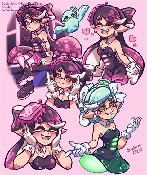 Squid Sisters Splatoon Image By Supnovagy 4072391 Zerochan Anime