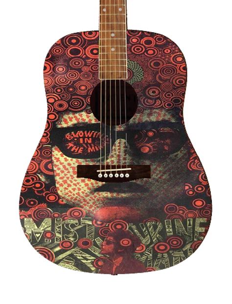 Bob Dylan Custom Guitar - Etsy