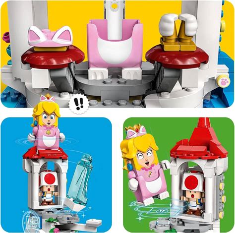 LEGO Super Mario Cat Peach Suit And Frozen Tower Expansion Set 71407