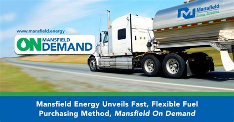 Mansfield Energy Launches Mansfield On Demand Mansfield Energy