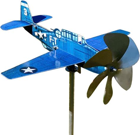 Garten Windspiel Aus Metall Piper J3 Cub Flugzeug Wetterfahne