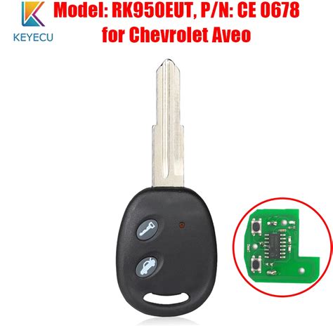 Keyecu Llave De Coche Remota Inteligente Fob Mhz Chip B