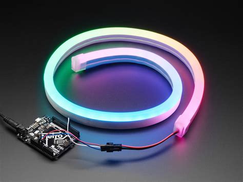 Neopixel Rgb Neon Like Led Flex Strip With Silicone Tube Meter Id