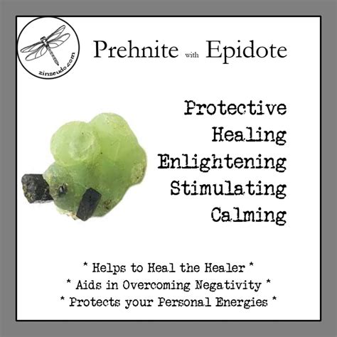 Prehnite With Epidote Tumbled Stones For Healing The Healer In 2021