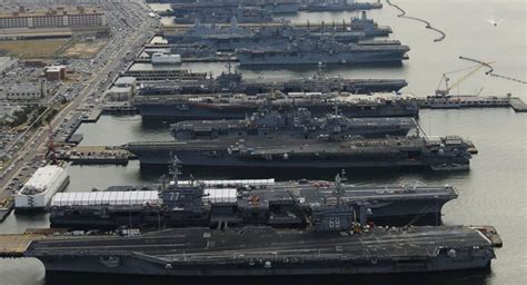 War News Updates All Six Of The US Navys Aircraft Carriers Assigned