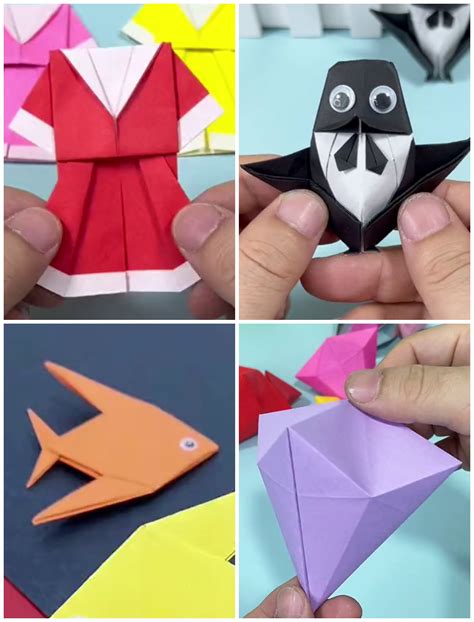 Simple Paper Origami Ideas for Kids - Easy Tutorial | origami, paper, tutorial, art | Learn the ...