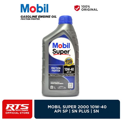 Mobil Super 2000 10w40 Semi Synthetic Gasoline Engine Oil 1l 4l Lazada Ph