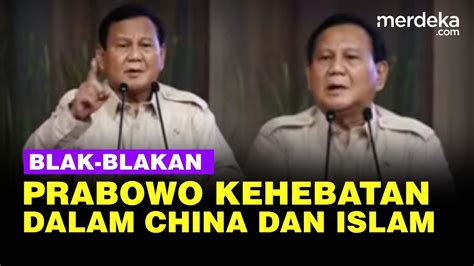 Prabowo Blak Blakan Depan Barisan Jenderal Tni Polisi Bongkar