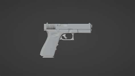 Archivo Stl Pistola Glock 17 🔫 Obj ・diseño De Impresora 3d Para Descargar・cults