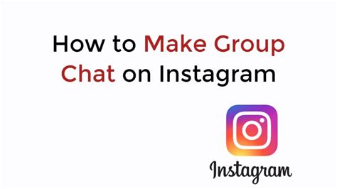 How To Make Group Chat On Instagram Updated Youtube