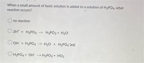 Solved A Buffer Solution Is Made By Adding H Po And Nah Po Chegg