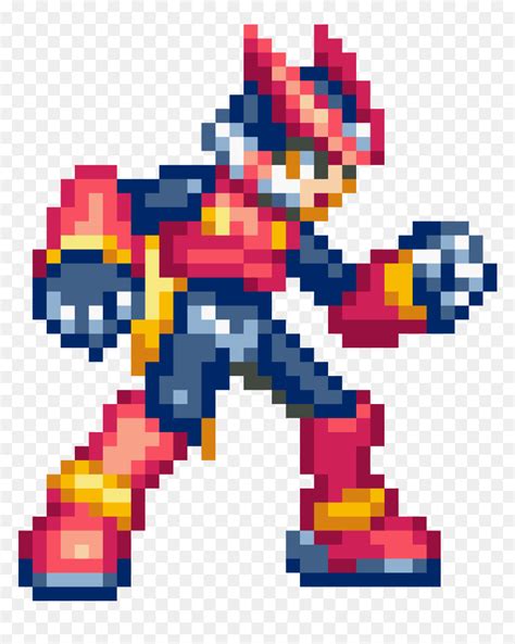 Mega Man Zero Sprite, HD Png Download - vhv