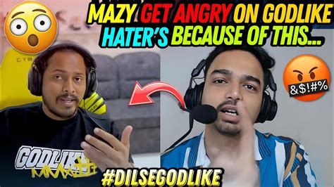 Mazy Get Angry On This Godl Jonathan Bgmi YouTube