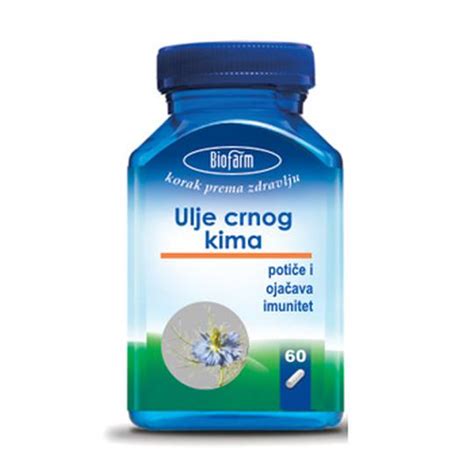 Ulje Crnog Kima Kapsula Biofarm Online Ljekarna