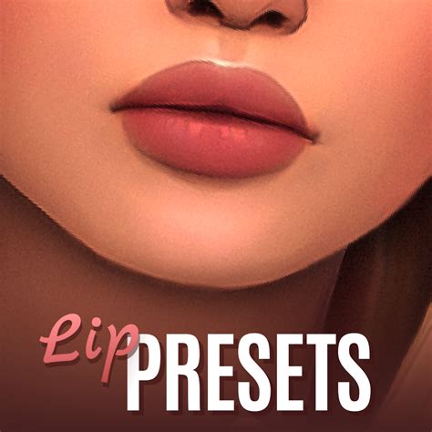 Install Lip Presets The Sims Mods Curseforge