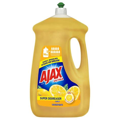 Ajax Ultra Oz Lemon Dish Soap Liquid The Home Depot