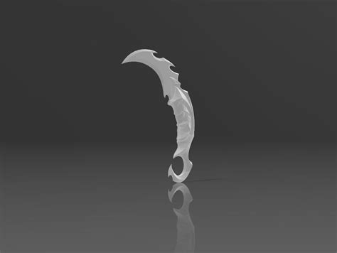 Reaver Karambit D Model D Printable Cgtrader