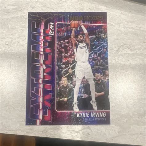 KYRIE IRVING 2023 24 Panini NBA Hoops EXTREME TEAM GOLD HOLO FOIL