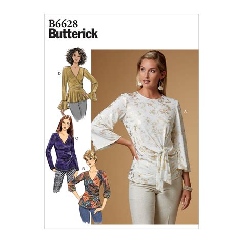 Butterick 6628 Misses Top