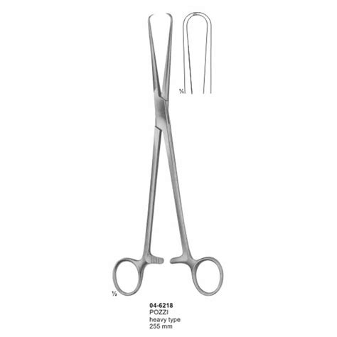 Pozzl Heavy Type Uterine Tenaculum Forceps Mm Charisma Tech