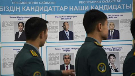 Early Presidential Elections In Kazakhstan People Voted For Just And