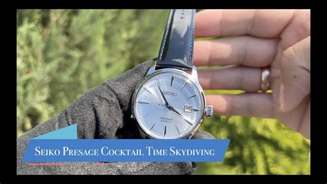 Seiko Presage Cocktail Time Skydiving Srpb J Youtube