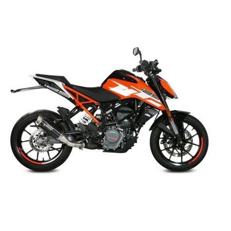 Terminale Mivv Gp Pro Per Ktm Duke 125 2017 2020 Omologato Black Euro 270 96