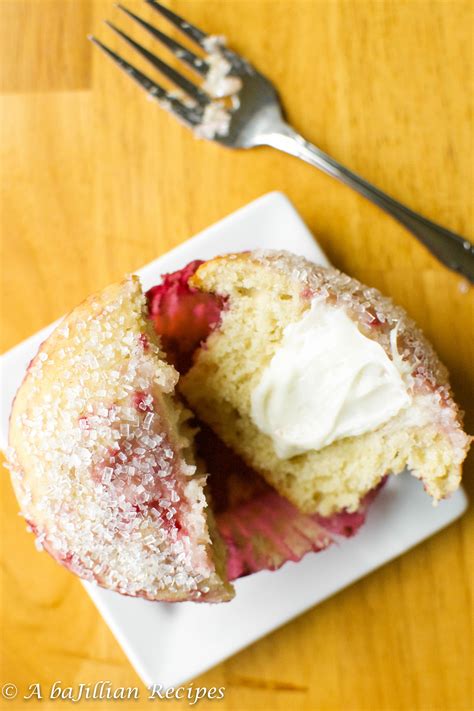 Cream Cheese Filled Raspberry Muffins A Bajillian Recipes