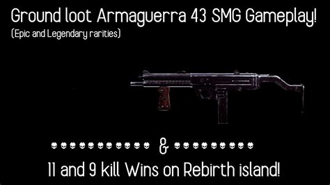 Ground Loot Armaguerra 43 SMG Gameplay Call Of Duty Warzone Rebirth