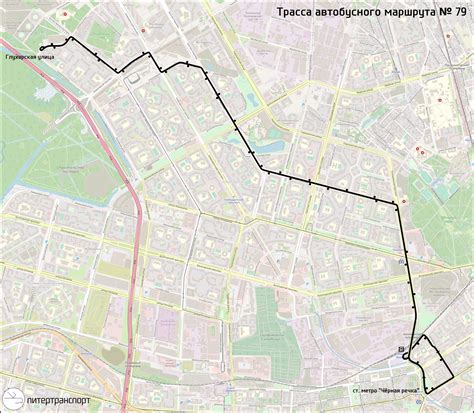 Автобусный маршрут 79 в Санкт-Петербурге | Питертранспорт