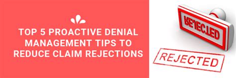 Top 5 Proactive Denial Management Tips To Reduce Claim Rejections