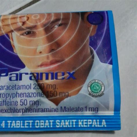 Jual Bodrex Obat Sakit Kepala Lembar L Obat Obatan Warung Shopee