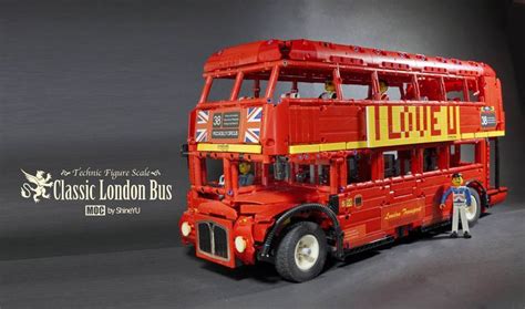 [MOC] Classic London Bus - Technic Figure Scale - LEGO Technic and ...