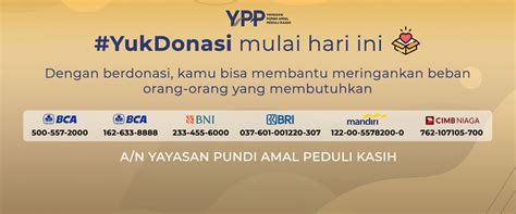 Yayasan Donasi Terpercaya Di Indonesia Yayasan Pundi Amal Peduli Kasih