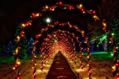 Christmas Light Tunnel Pictures | Download Free Images on Unsplash