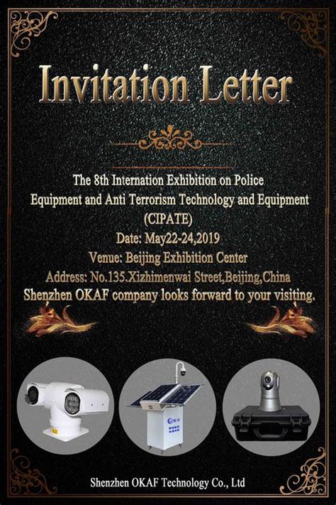 Exhibition Invitation Email Template Prntbl Concejomunicipaldechinu