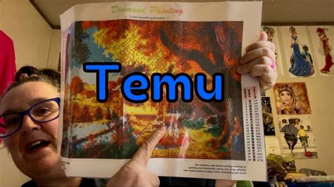 Diamond Painting Unboxing Temu Youtube