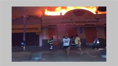 Inc Ndio Atinge A Lojas Imperador No Centro De Macei Rede De