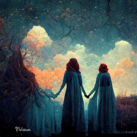 Kindred Spirits 01 Digital Art By Adriana Fine Art America